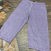 Флисовые пижамные бриджи размер ХЛ