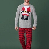 Арт.1075 піжама чоловіча/комплект для дому новорічна тематика livergy.