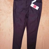 Брюки-стрейч под кожу George р 44-46 
