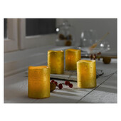 Набори свічок Led 4 штуки в упаковці