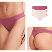 Трусики жіночі стрінги танга бавовна набір 3 шт, Esmara Німеччина