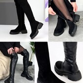 Зимові та Демі Ботфорти ,чоботи швидка відправка