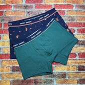 Арт.716 труси боксери чоловічі 2шт happy shorts розмір L.