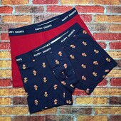 Арт.713 труси боксери чоловічі 2шт happy shorts розмір М.