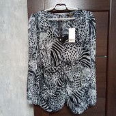 Розпродаж!!! Брендовая новая красивая блуза р.16-18