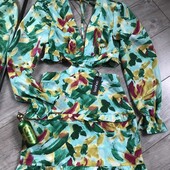 Розпродаж магазину! Ну дуже крута сукня валани ззаду вид як юбка і кофта бака відкриті бомба