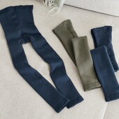 ♕Лот 1 шт ♕ Якісні термо лосини, розмір 110-116,темно-сині