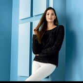 Черный свитер травка Esmara, Германия, р. S 36/38 (наш 42/44)