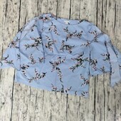 Натуральна блуза з цікавим рукавом HM