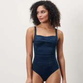 ♕ Шикарний злитий купальник з UF і хлор захистом, Tchibo (Німеччина) розмір наш 46-48 (42 євро)