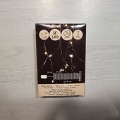 Нідерланди! Гірлянда на батарейках 80 лед, 80 см! Лот 24