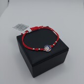 Браслет на нитці з синім пінгвіном