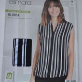 Esmara брендовая блузка полоска размер S евро 36/38