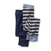 ♕ Якісні легінси-підштанники, органічна бавовна Tchibo (Німеччина) розмір 98-104 т. сині,б/в