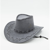 Капелюх ковбоя сірий, чорний на вибір