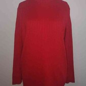 светр-гольф великого розміру в рубчик18- 22 євр