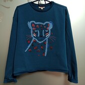 Очень теплый свитшот на велюровой подкладке 10 лет