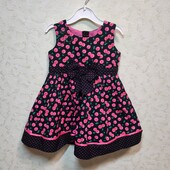 Сукня з вишеньками (9-12 міс)