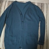 Мужской кардиган на пуговицах, размер S/M