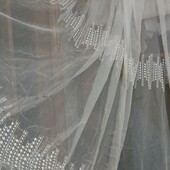 Готовая на тесьме Шикарнейшая готовая тюль 2м50см