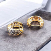 Сережки 'Xuping' (Позолота/родій) 084570