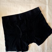 Класичні чоловічі боксери чорного кольору хs, s, м, хl мужские трусы 9437