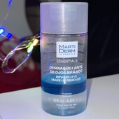 Martiderm Essentials Biphasic eye make-Up remover двофазний засіб для зняття макіяжу з очей.