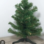 Искусственная ёлка 50 см+ набор шариков новогодних 3 см, 24 шт