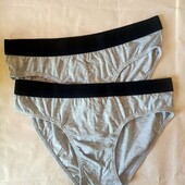 Набір 2 шт!!! бавовняні чоловічі труси в сірого кольору l 9472