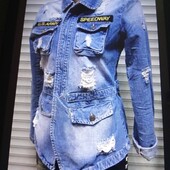 Джинсовый пиджак