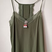 Майка с кружевом