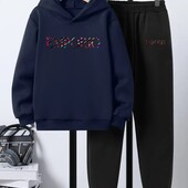 Утеплений зимовий костюм на флісі