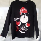 Реглан з зимовою тематикою на 9-10 років