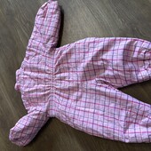 Шикарний комбінезон на дівчинку 68 р як новий з резинками, карманами