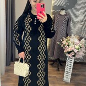 Платье "шубка" альпака оверсайз батал большой размер