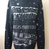 Светр мерч "Назад в майбутнє".