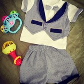 Дуже багато лотів, обирайте, економте на доставці Літній костюмчик на 6-9 міс