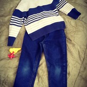 Дуже багато лотів, обирайте,економте на доставці! Джинси +гольфік в подарунок 98-104р