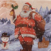 Салфетки новогодние