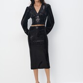 Спідниця з пастками, розмір s гарно буде і на м