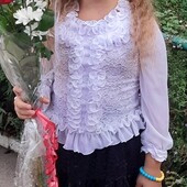 Красивенный нарядный комплект для школы