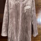 Дуже теплий халат з капюшоном