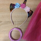 Для карнавалу, обруч, браслети, спідниця