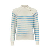 ♕ В'язаний, теплий светр з декоративними гудзиками, рр. наші: 52-54(44/46 євро)нюанс