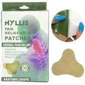Пластир для зняття болю в шиї з екстрактом полину Relief neck Patches Знеболювальний пластир для шиї