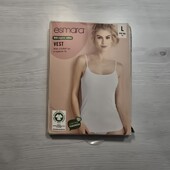 Есмара! Трикотажна жіноча майка на тонких бретелях 44/46 євро 50/52 наш! Лот 11