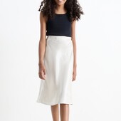 Сатинова міді спідниця, 8 років