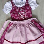 Lupilu брендовое нарядное платье 3 в 1 на 3/4 года рост 104 см