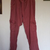 Крутые летние мои, карго на лето. Вискоза. L/ XL (12)