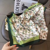 Платок стильный трендовый Искусственный шелк 70*70 см арт 12